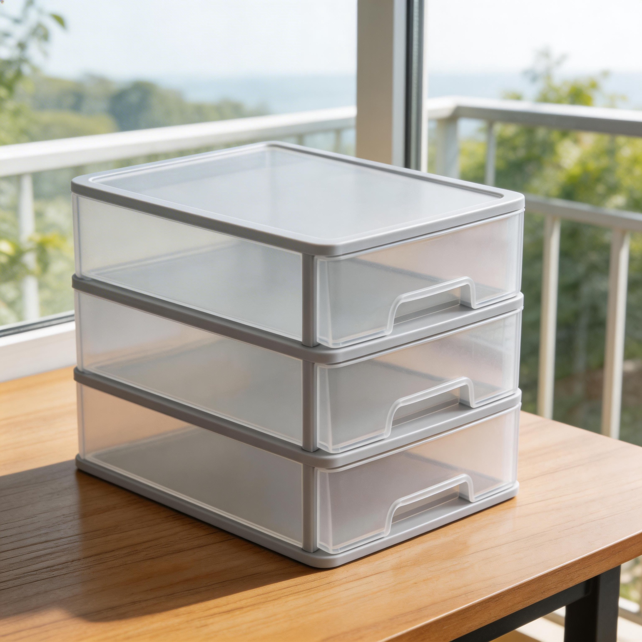 Functional Organization | Durable Plastic Material | Stylish Home Storage | Thoughtful Gift for Neat Freaks | Practical Design with Transparent Lid