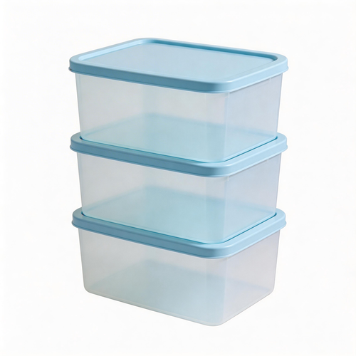 Functional & Durable | Sturdy Plastic | Home or Office Organization | Ideal Gift for Neat Freaks | Sleek Blue Design