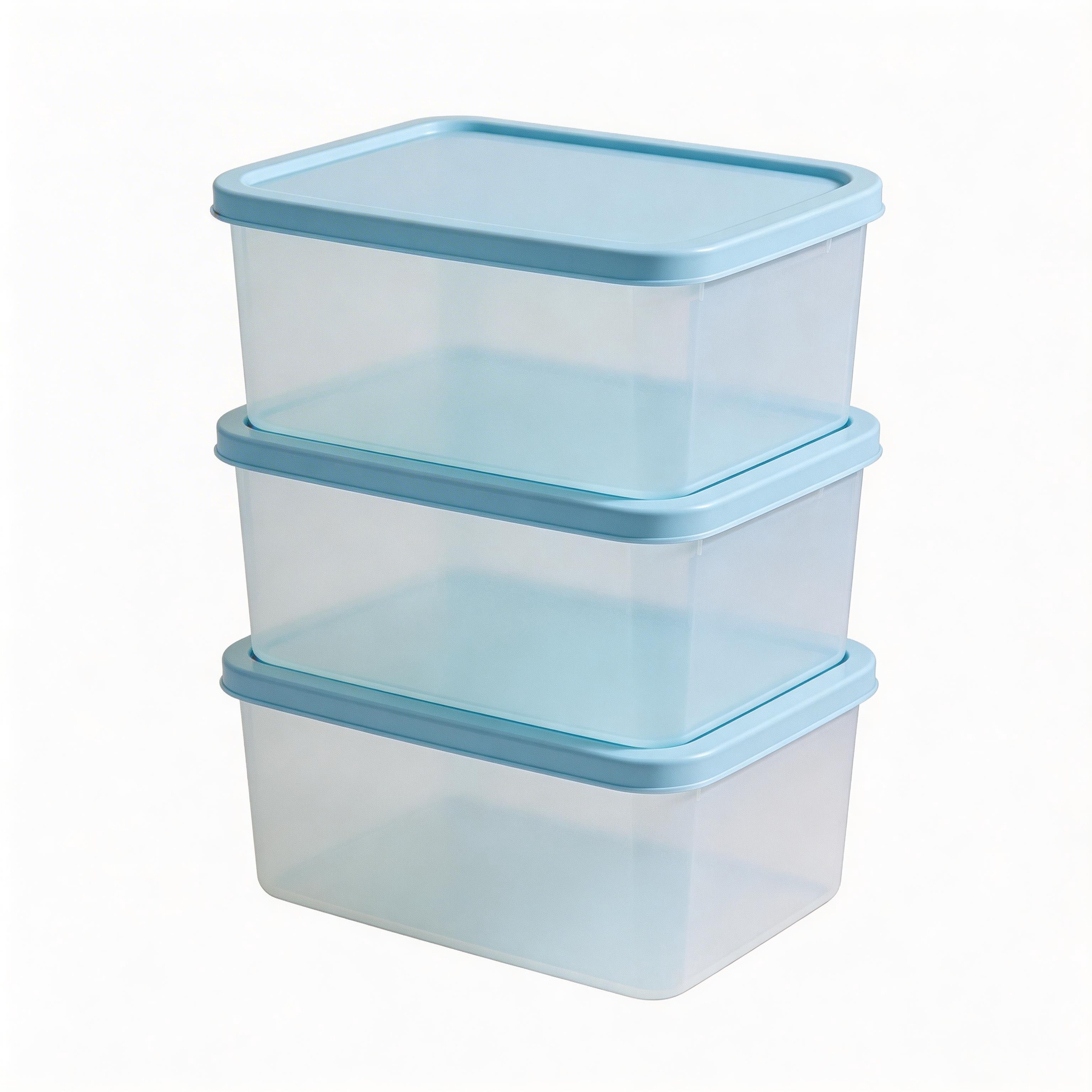 Functional & Stylish | Plastic Material | Compact Home Storage | Ideal Gift for Organizing Enthusiasts | Soft Blue Design