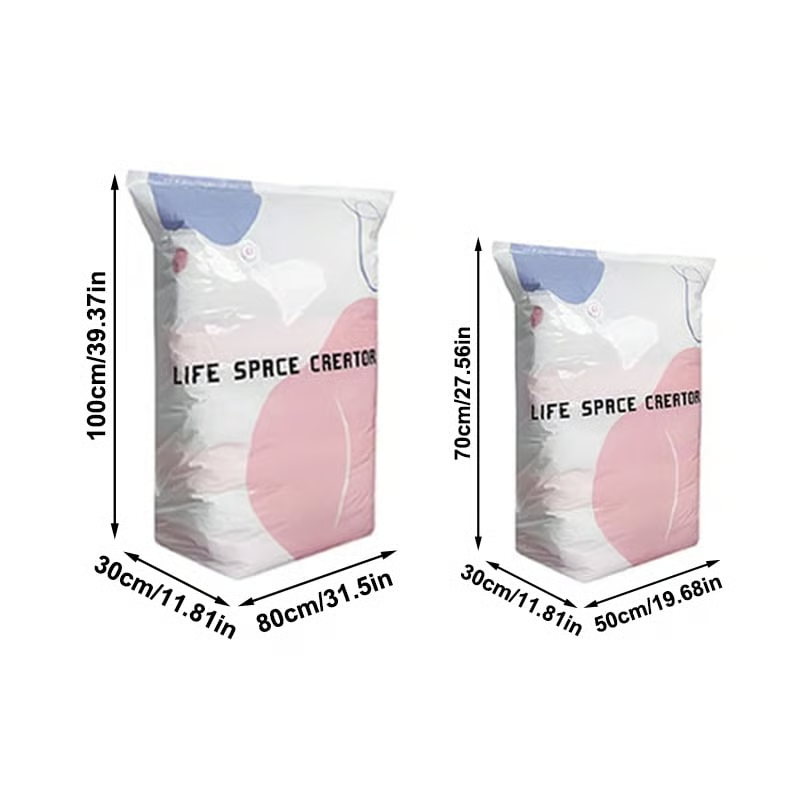 📦 Large-Capacity Vacuum Bags – No Pump Needed! 💨✨