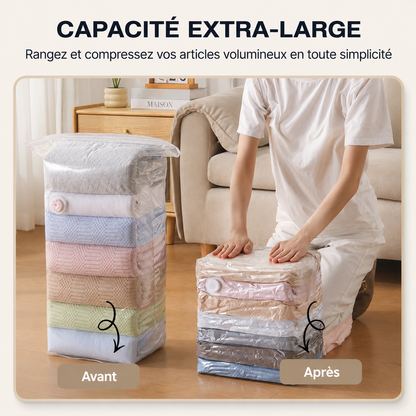 📦 Large-Capacity Vacuum Bags – No Pump Needed! 🎇